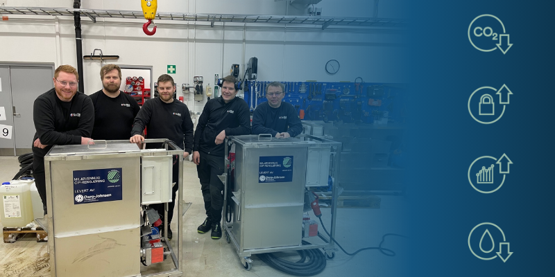 Salmar Farming, Dåfjord tar i mot 3 nye CIP-rensemaskiner